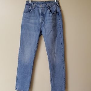 Light wash Wash Altered Levi's 501 high Waist Mo…